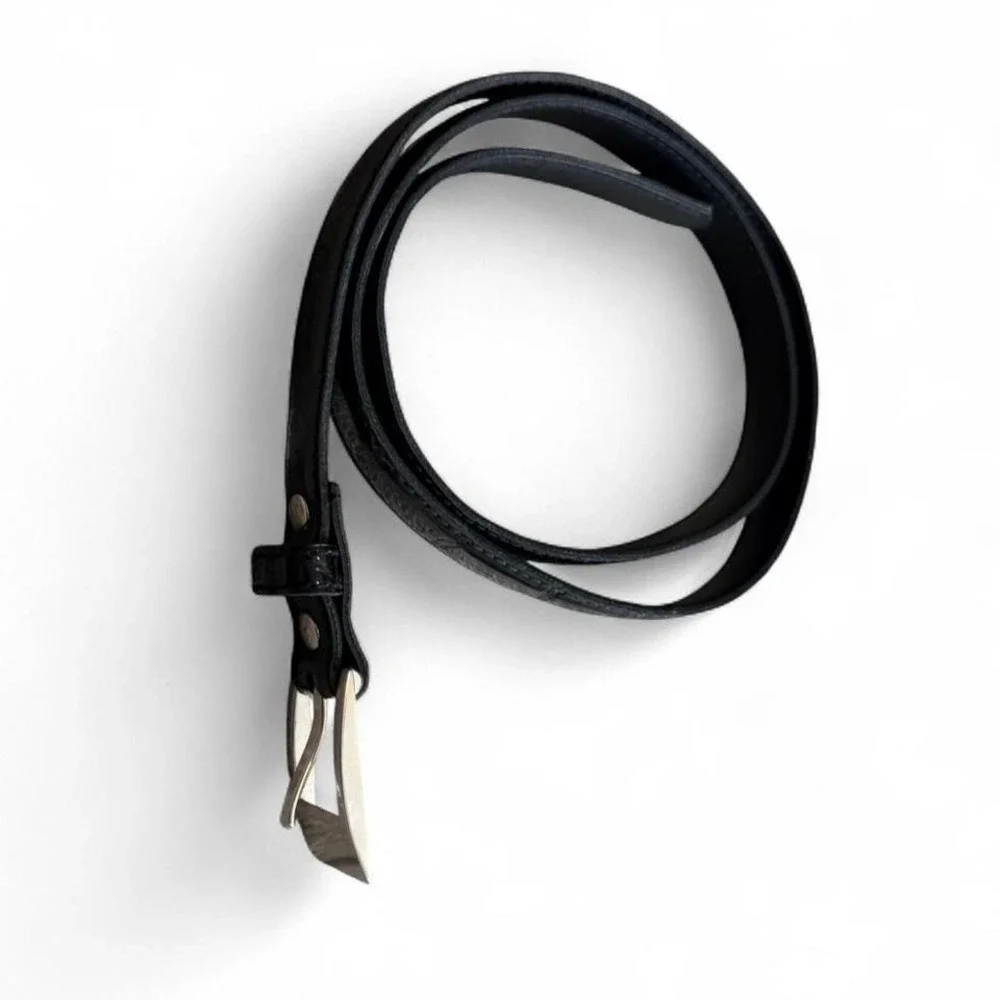 Vintage Thin Faux Leather‎ Belt